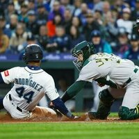 Shea Langeliers homers as A's double up Mariners