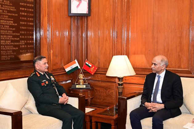 Army chief Gen Upendra Dwivedi, Ambassador P Harish discuss Indian's role in UN peacekeeping operations