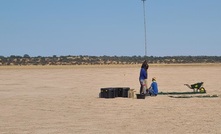 Auger sampling at Bitterwasser