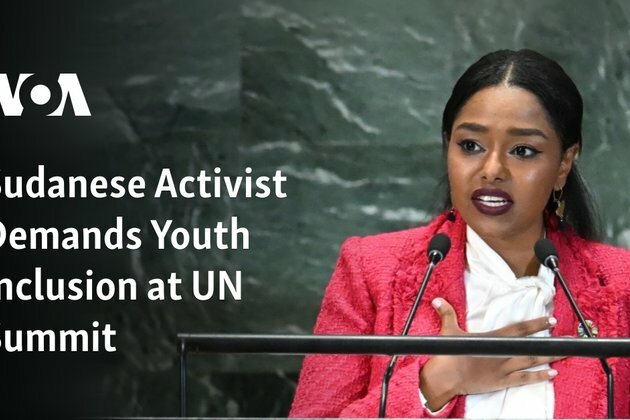 Sudanese Activist Demands Youth Inclusion at UN Summit