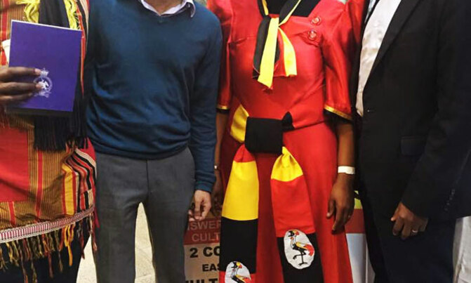 Uganda praised for rich culture at UK Defence Academy celebrations Uganda praised for rich culture at UK Defence Academy celebrations