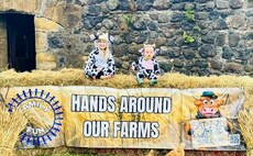 'Hands Around Our Farms' group stages event to raise awareness of family farm tax