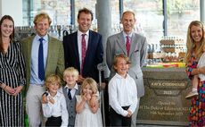 Duke of Edinburgh opens new apple pressing facility at Cornwall farm distillery