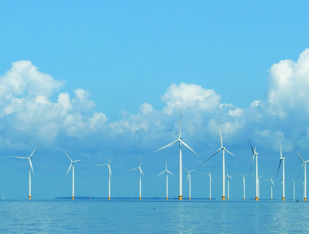 Windmill Park Westermeerwind, the largest offshore wind farm in the Netherlands. The wind farm can produce 1.4TWh of electricity, enough to provide electricity to over 400,000 households