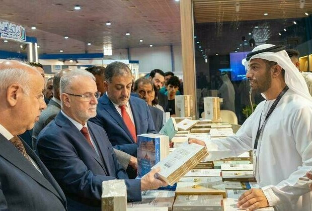 Iraq's Ministers of Culture, Sports, and Education visit Muslim Council of Elders' Pavilion at Baghdad International Book Fair