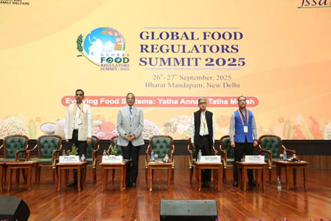 'Food is not merely fuel, but basis of mental, physical well-being': Prataprao Jadhav in Global Food Regulators Summit