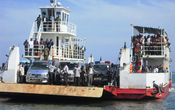 Emmeeri ya MV Kalangala ekyusizza entambula yaayo