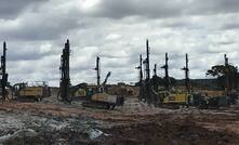  Dynamic Drill and Blast rigs on site.