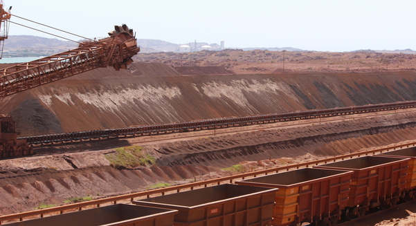 Rio Tinto's Dampier operations.