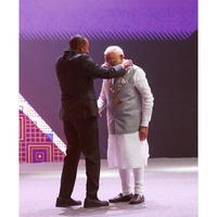 "A moment of immense pride for every Indian...": Om Birla on PM Modi conferred with Ethiopia's highest award