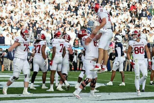 No. 2 Indiana braces for Badgers after close call at Penn State