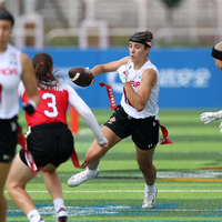 (SP)CHINA-CHENGDU-THE WORLD GAMES 2025-FLAG FOOTBALL-WOMEN-PRELIMINARY ROUND-CAN VS AUT (CN)