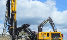 A Klemm KR 806-3GS rig at Himmel und Papesch Bauunternehmung’s construction site in Attendorn. Credit: Klemm