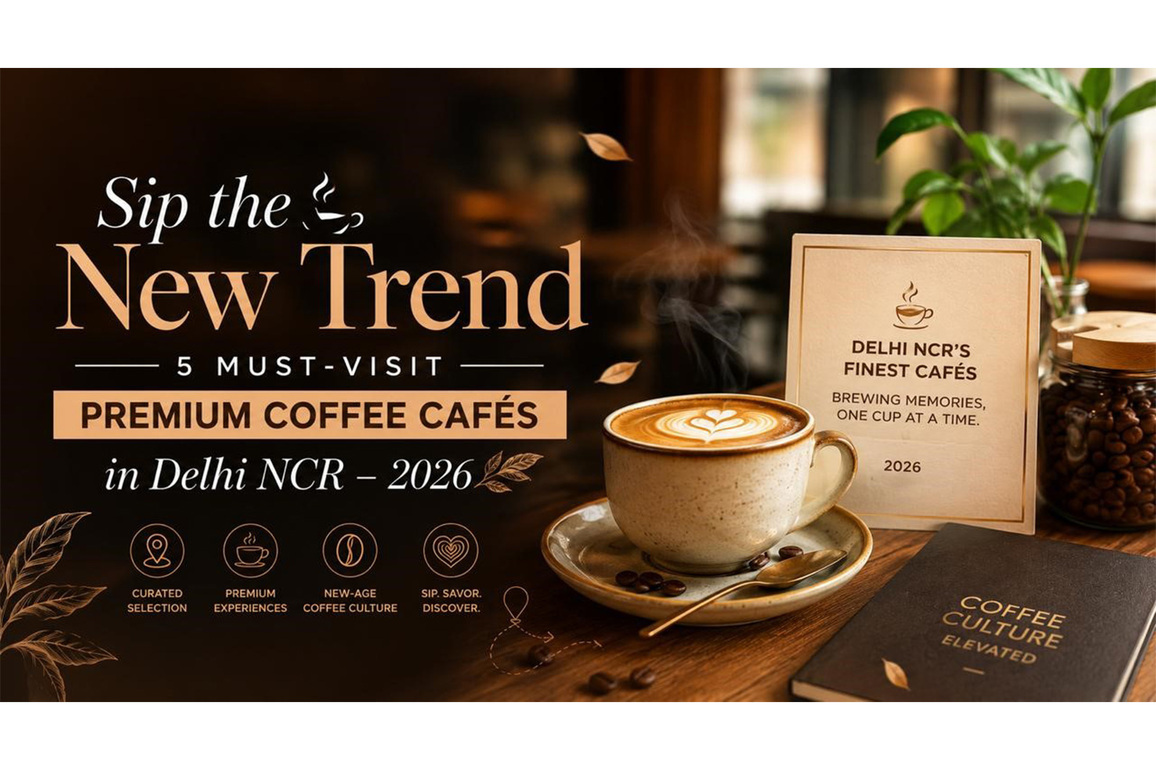 Sip the New Trend: 5 Must-Visit Premium Coffee Cafes in Delhi NCR - 2026