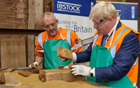 Mayor Boris Johnson backs British bricks