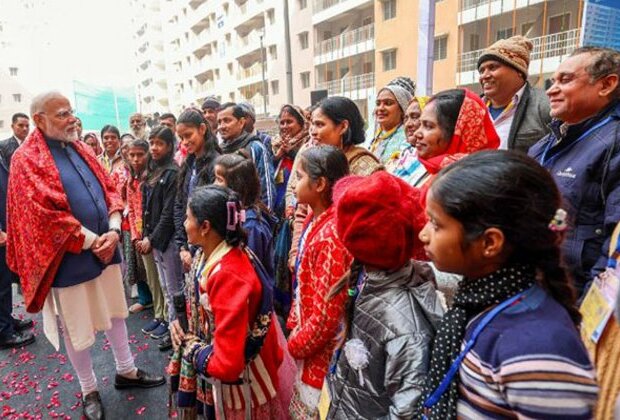 "Immense satisfaction": PM Modi after interacting with beneficiaries of Swabhiman Apartments in Delhi