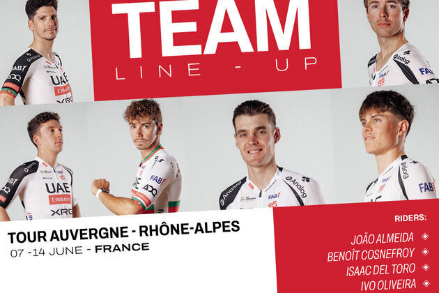 UAE Team Emirates-XRG takes its climbing talents to Tour Auvergne-Rhone-Alpes