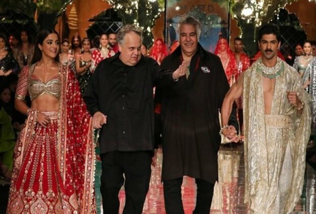 India Couture Week: 'Heeramandi' fame Taha Shah turns showstopper for Abu Sandeep, Wamiqa Gabbi too walks the ramp