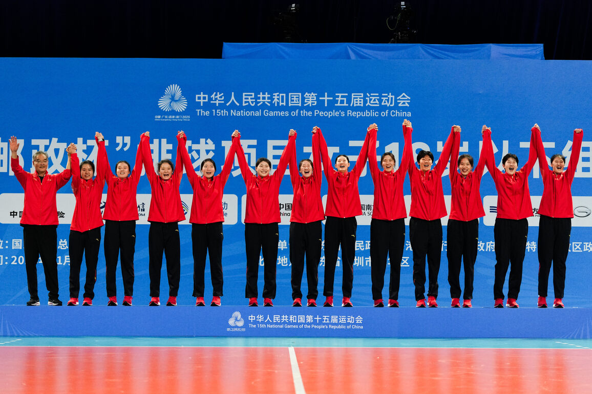 (SP)CHINA-15TH NATIONAL GAMES-VOLLEYBALL-WOMEN'S U18-FINAL (CN)