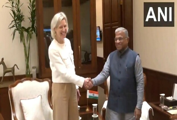 Rajya Sabha Deputy Chairman Harivansh Narayan Singh holds meeting with Parliamentary Delegation led by Angelika Niebler