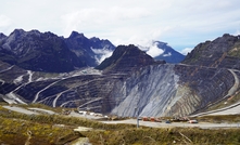 Grasberg mine in Papua, Indonesia—one of the world’s largest gold and copper mines.