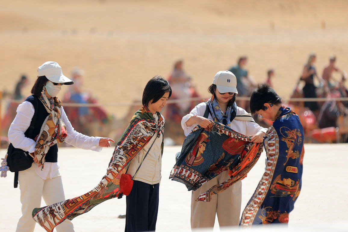 EGYPT-SPRING FESTIVAL HOLIDAY-CHINESE TOURISTS