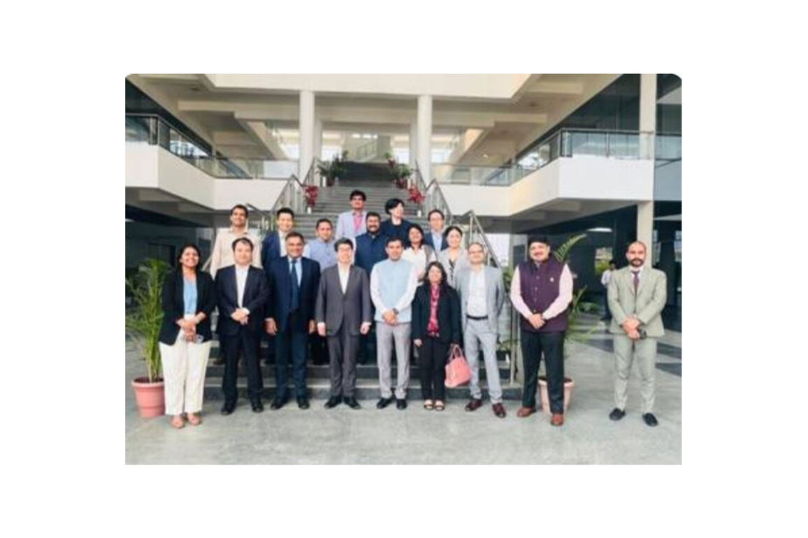 Japan Bank for International Cooperation Governor visits Dholera SIR to review progress of first semicon city