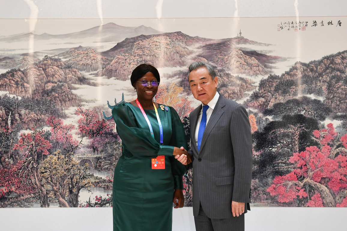 CHINA-HUNAN-CHANGSHA-WANG YI-MOZAMBIQUE-FM-MEETING (CN)