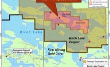 Pelangio is planning geophysics and diamond drilling at the Birch Lake property in Ontario