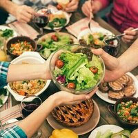 Staying socially connected can help maintain healthy eating with age, especially for older women