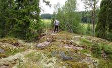 Avalon’s drilling is testing an array of pegmatite dykes around the main Kietyönmäki dyke (above)