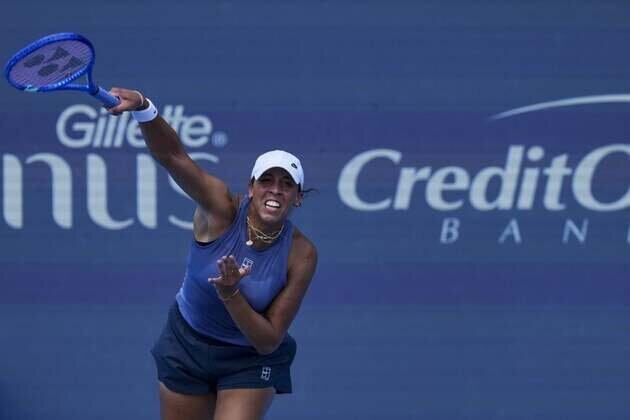 Champ Madison Keys shaky early but advances in Australian Open