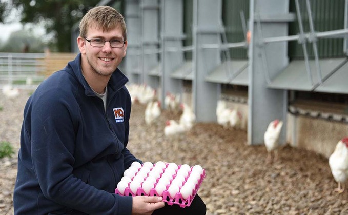 Poultry gives young Welsh farmer chance to carry on family business in memory of his dad
