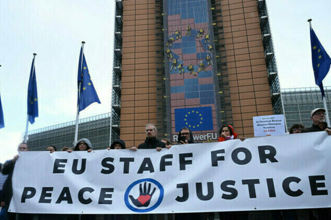 EU staff push back against Gaza policy  Politico