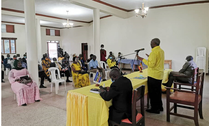 Rugunda meets NRM members in Rwampara, Ntungamo Rugunda meets NRM members in Rwampara, Ntungamo