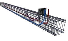  Heat exchanging energy piles serve a dual purpose