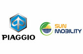 Piaggio partners with Sun Mobility