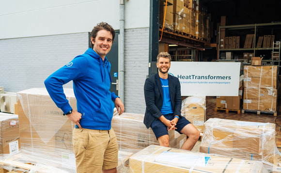 HeatTransformers co-founders (L-R) Gijs van Vrede and Stijn Otten | Credit: HeatTransformers