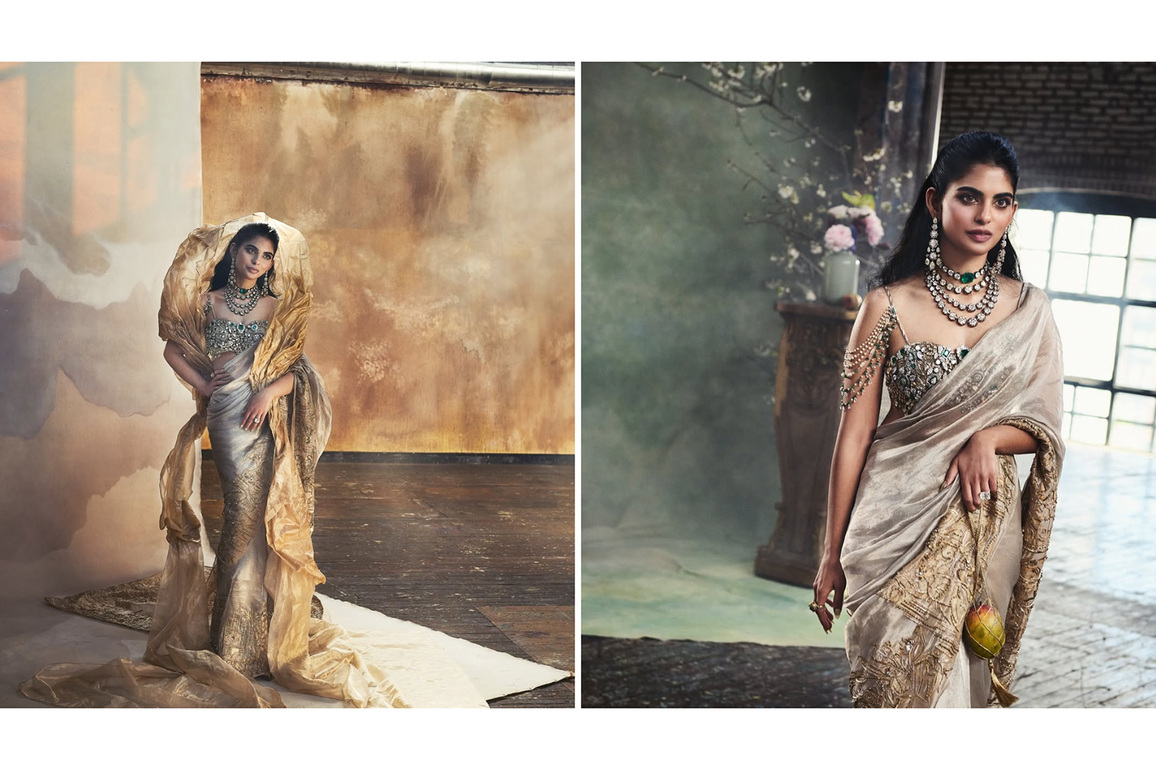 Met Gala 2026: Isha Ambani brings touch of art in sculpted Gaurav Gupta sari, carries mango in hand