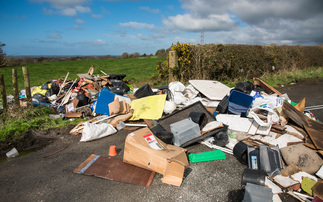 Farmers increasingly left counting cost of fly-tipping