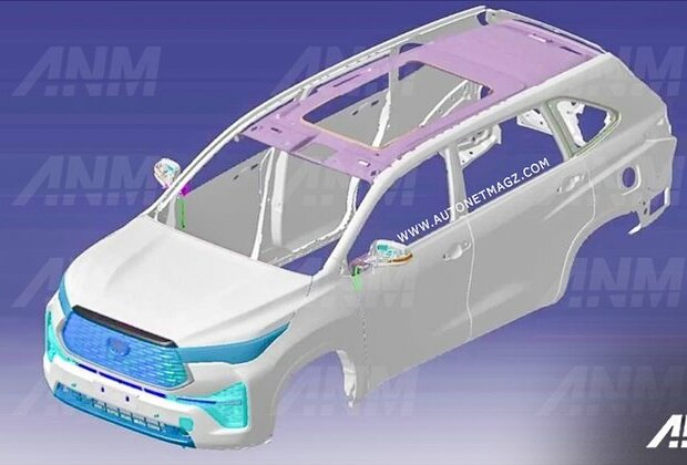 Toyota Innova HyCross Patent Leaks - Panoramic Sunroof Confirmed