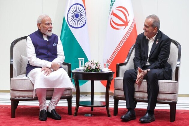 PM Modi and Iranian Prez Pezeshkian hold talks in Bishkek, discuss West Asia situation
