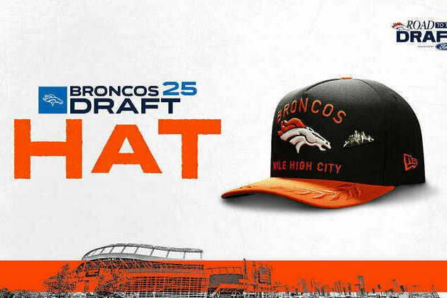 Broncos' 2025 New Era Draft hat unveiled