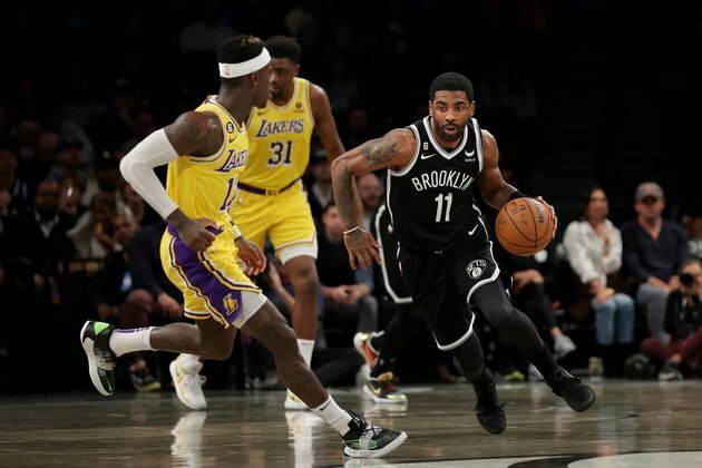 Nets' title odds plummet in wake of Kyrie Irving trade demand