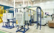 Planta-piloto de terras raras do projeto Carina