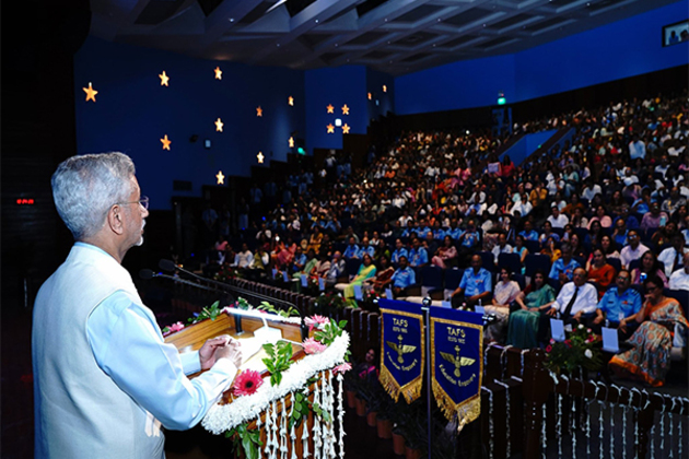 Take best from school, avoid stress: EAM shares key advice at Air Force School's 70th Raising Day