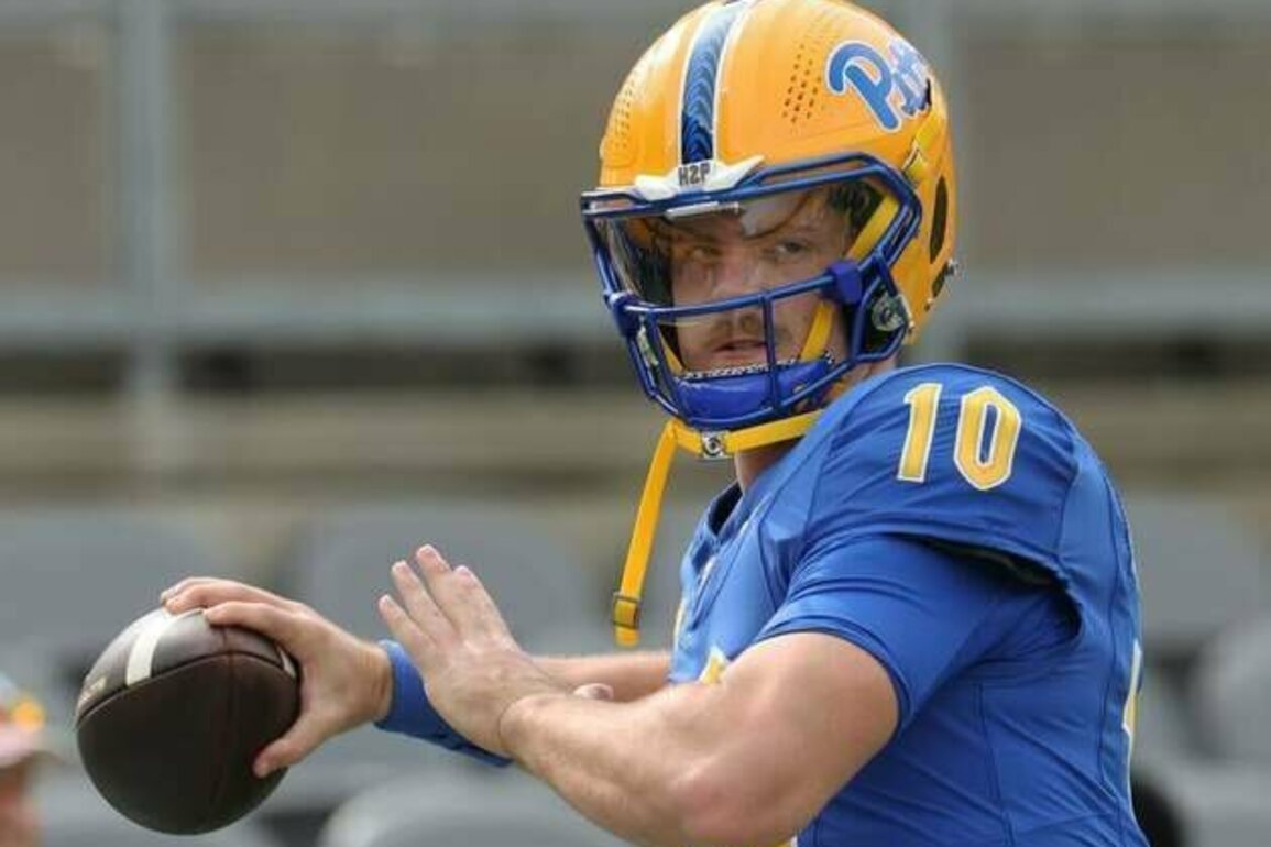 Pitt riding with QB Eli Holstein against Boston College