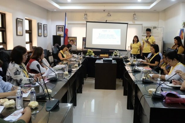 Morong hosts review visit of DSWD partners