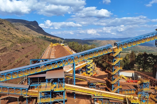 The Capanema iron ore mine in Minas Gerais, Brazil
