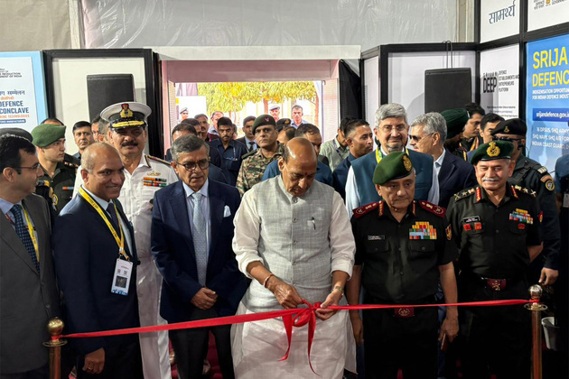 Union Minister Rajnath Singh inaugurates Defence Industrial Conclave, pushes drone self-reliance by 2030